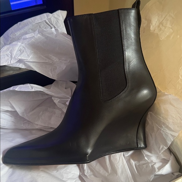 NIB Rag & Bone Eclipse Black Chelsea Boots - Picture 1 of 6
